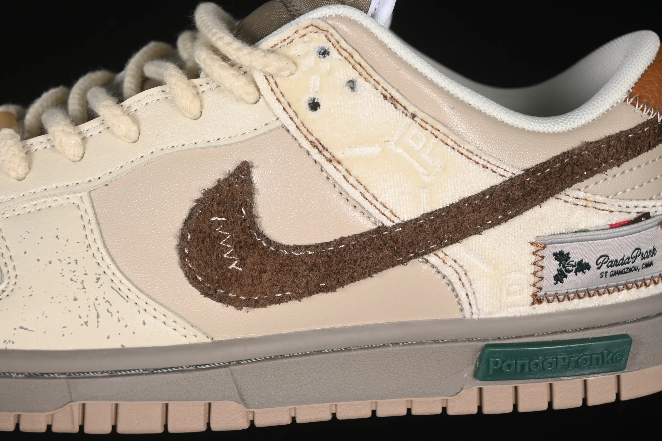 All Categories Nk SB Dunk Series Nk SB Dunk Low Low-top sneakers Nike Dunk Low Panda Prank Winter Dream Romance Royal Beige Low-top casual sneakers HQ1175-240